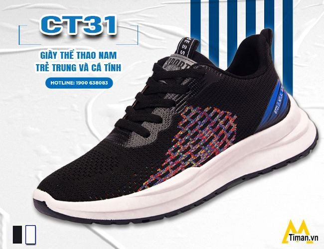 Giày vải thể thao nam CT31 thấm hút mồ hôi tốt