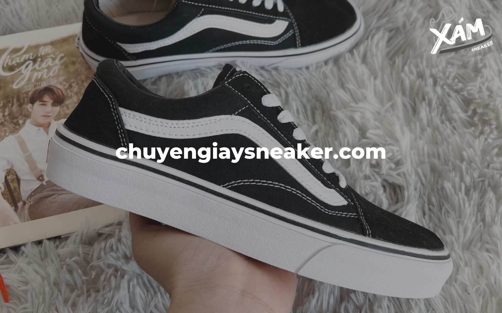 Giày Vans sneaker 1 1 độ bền ấn tượng