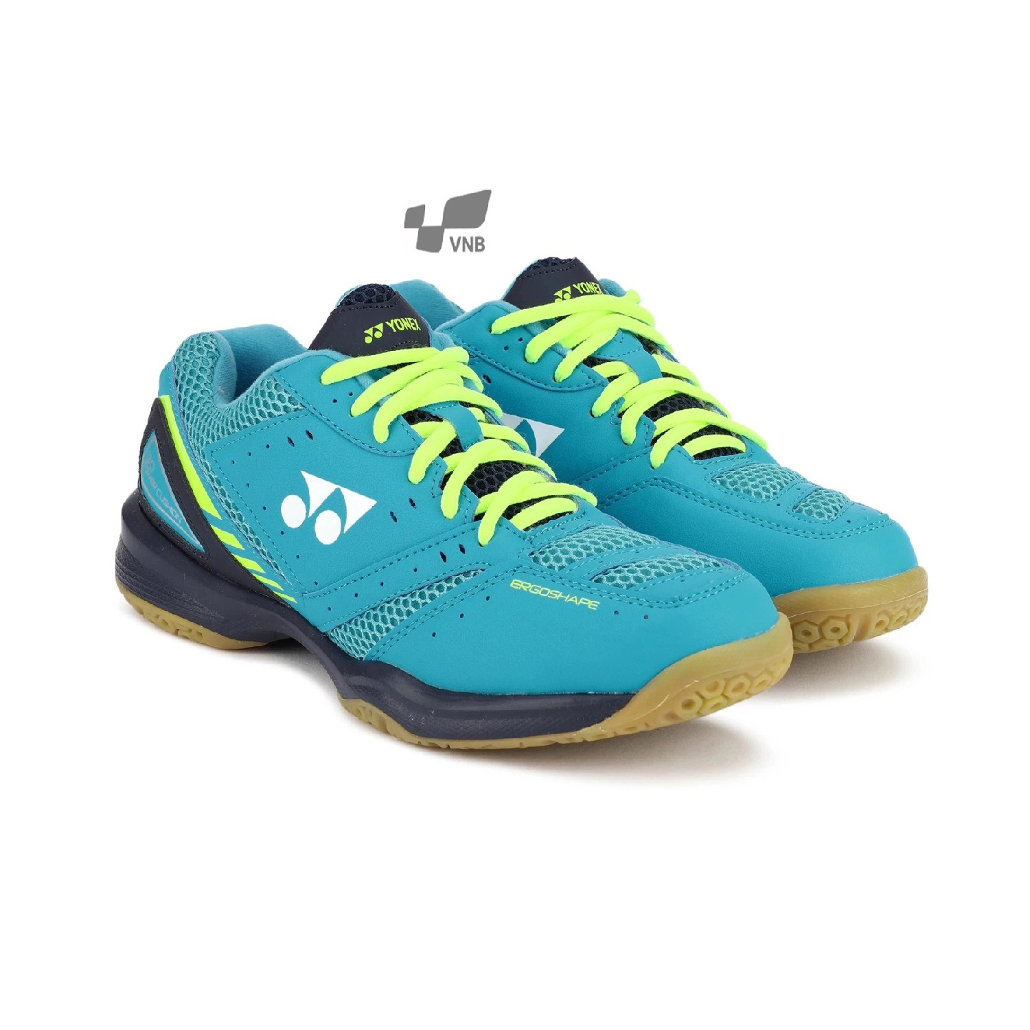 Giày Yonex Power Cushion 30 với thiết kế màu xanh dương nổi bật, thể hiện sự năng động trên sân cầu
