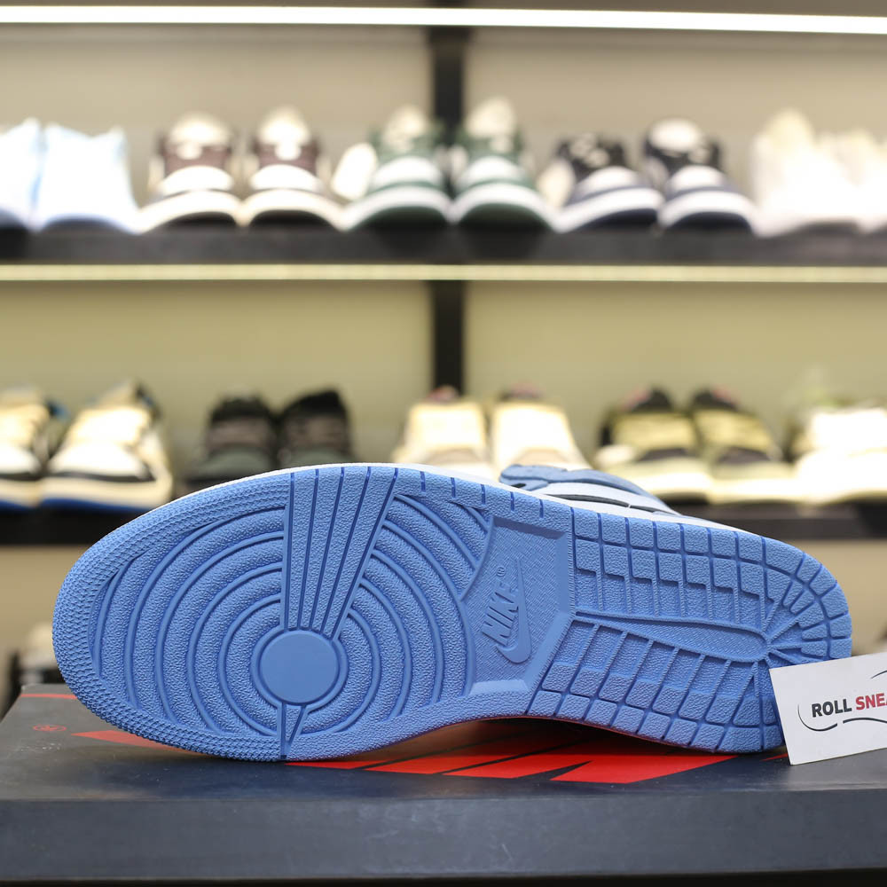 Gót giày Jordan 1 Retro High University Blue Like Auth