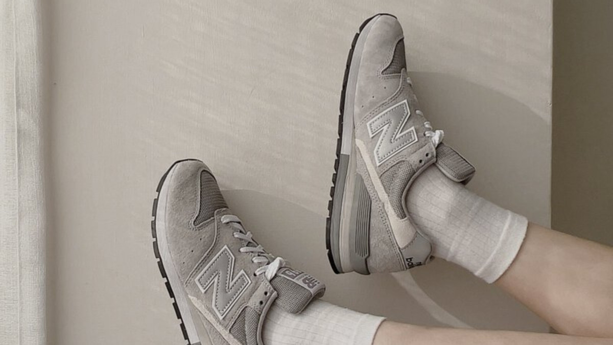 Hình ảnh giày New Balance 996 với form dáng thon gọn
