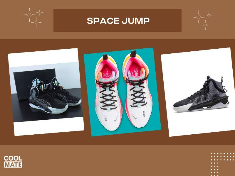 Hình ảnh mặt tiền shop giày bóng rổ Space Jump tại Hà Nội