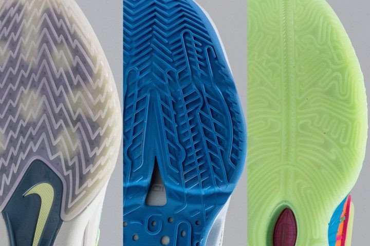 họa tiết vân đế giày bóng rổ trong nhà không phù hợp cho sân adidas outdoor