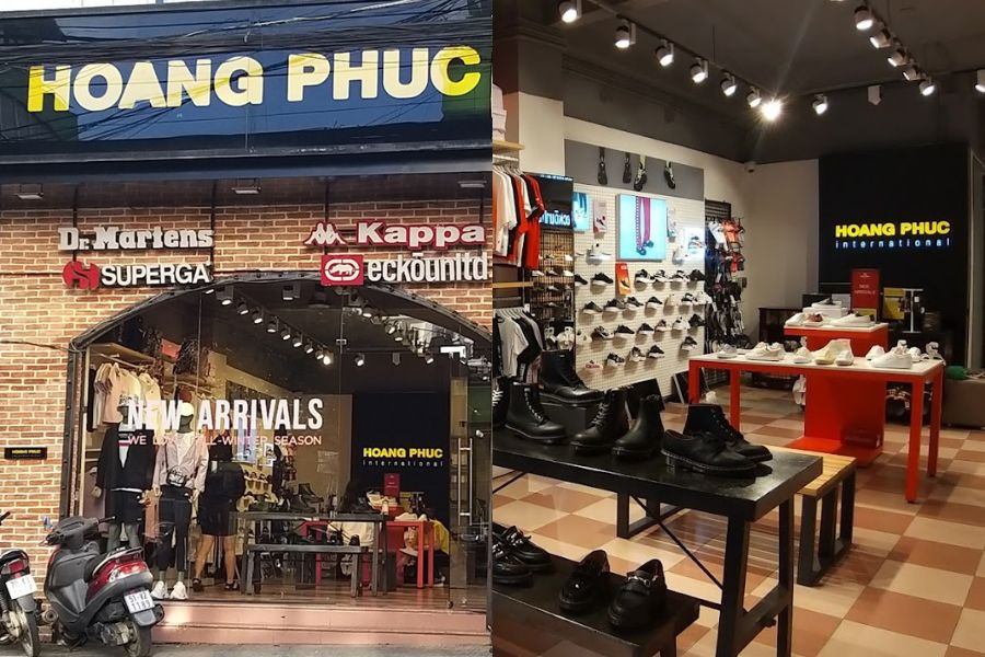Hoàng Phúc International Đà Lạt, địa chỉ mua sắm đa dạng giày thể thao và thời trang