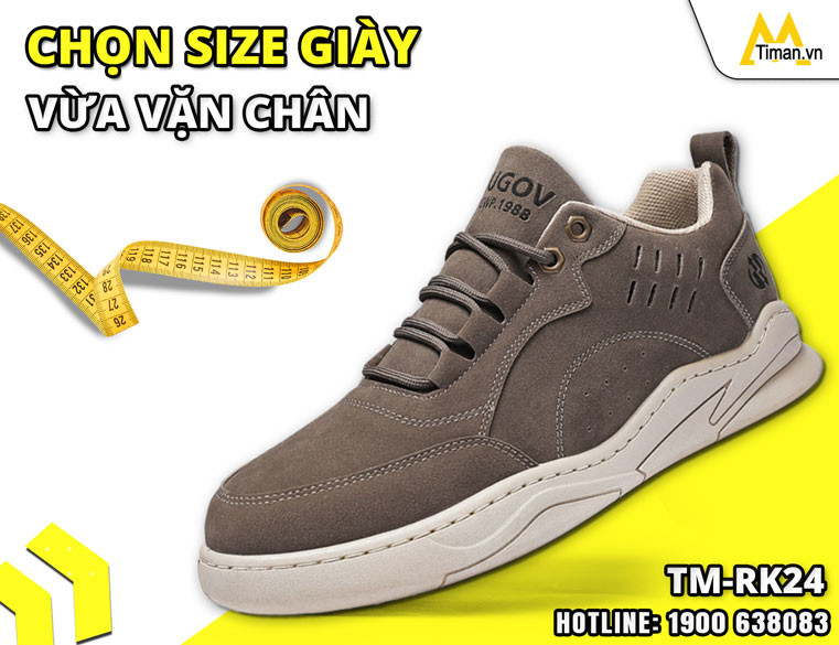 Hướng dẫn chọn mẫu giày thể thao đẹp đúng kích cỡ chân