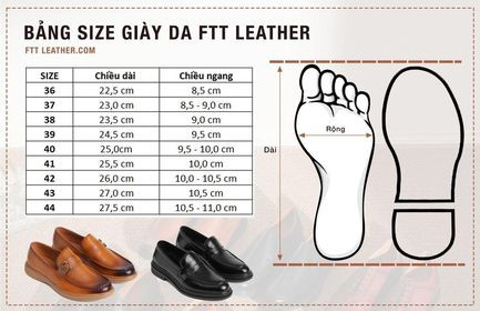 Hướng dẫn chọn size giày lười nam đế cao chuẩn xác