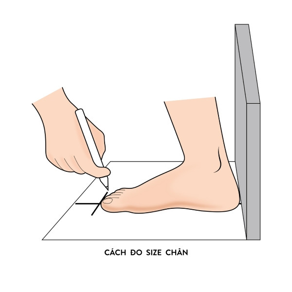 Hướng dẫn đo size chân chính xác cho size giày 41 Việt Nam và Nhật