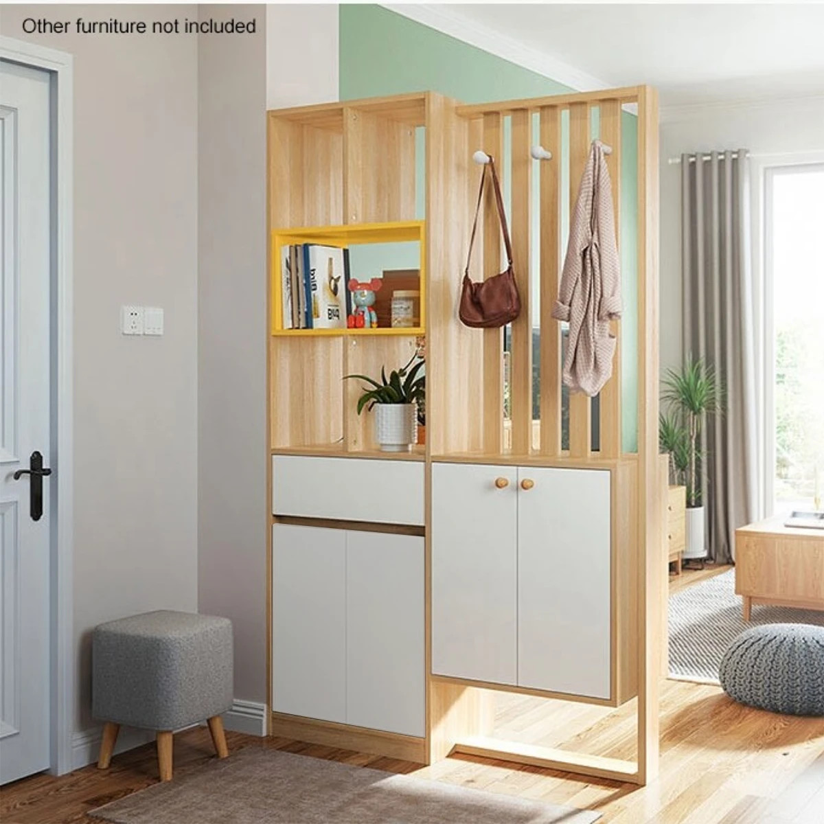 Kệ để giày dép đa năng làm từ gỗ công nghiệp