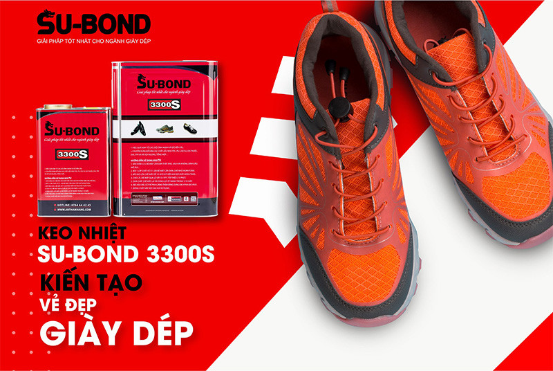 Keo dán giày tây SU-BOND 3300S trong suốt
