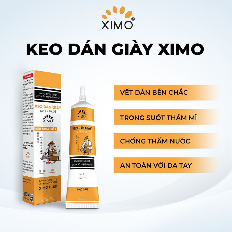 Keo dán giày thể thao chuyên dụng Ximo