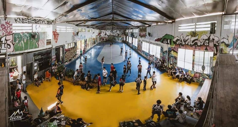 Không gian chuyên nghiệp và dịch vụ cho thuê giày trượt patin tại sân Passior, TPHCM