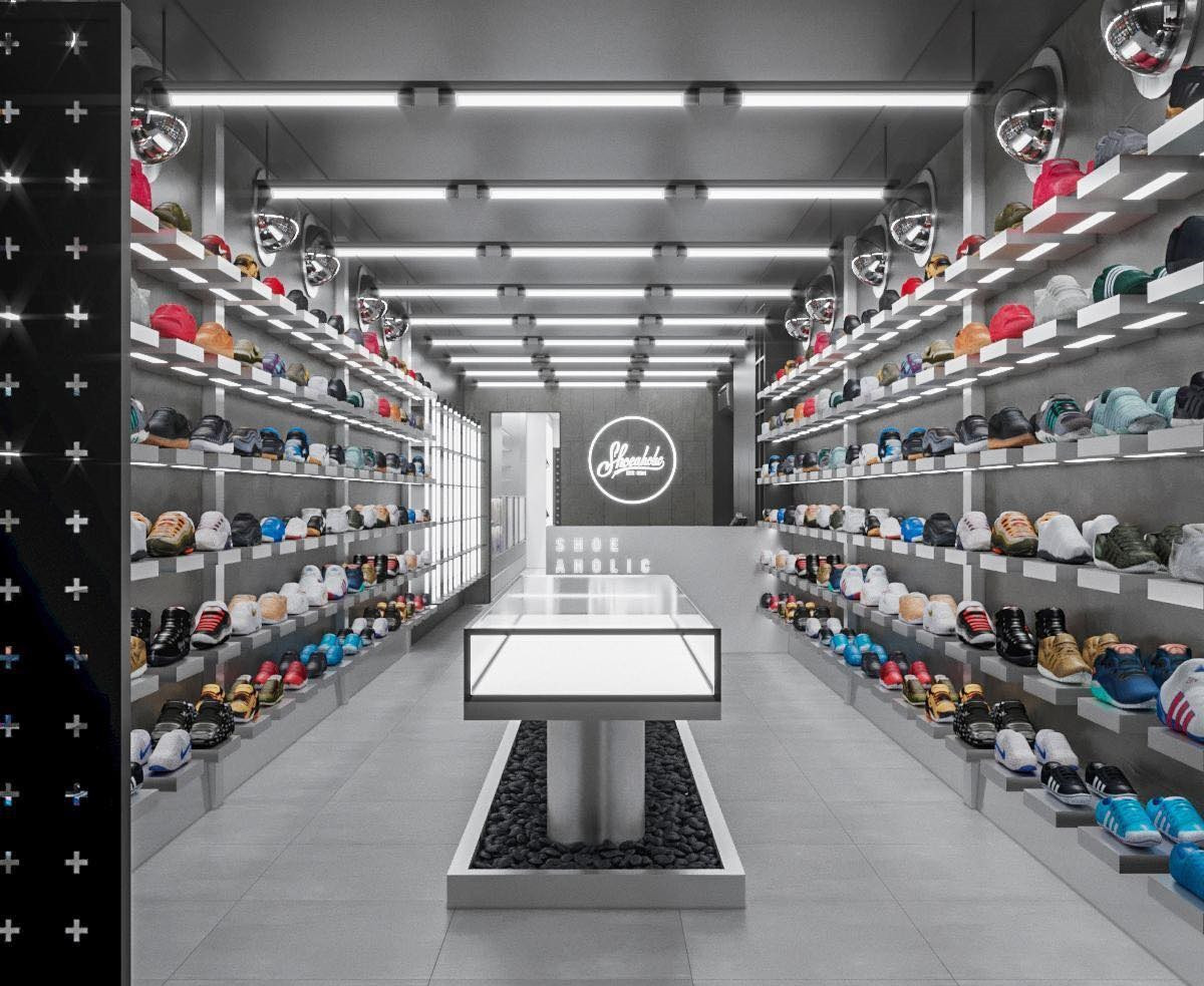 Không gian đa dạng của ShoeAholic, một trong những shop bán giày sneaker ở Hải Phòng được yêu thích