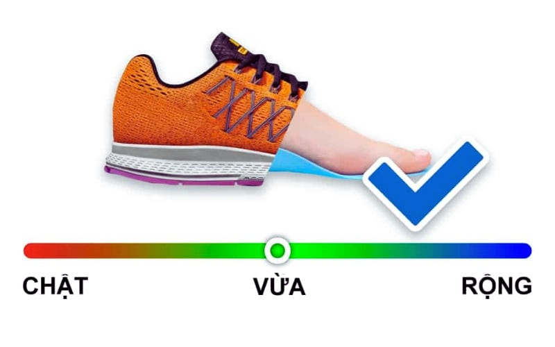 Kinh nghiệm chọn size giày Nike chuẩn xác