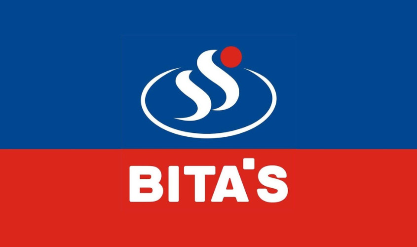 Logo và hình ảnh minh họa thương hiệu giày dép Bita's uy tín
