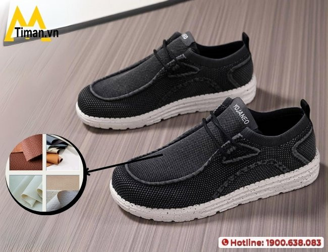 Lựa chọn chất liệu da cao cấp cho giày thể thao cho tuổi 40 nam