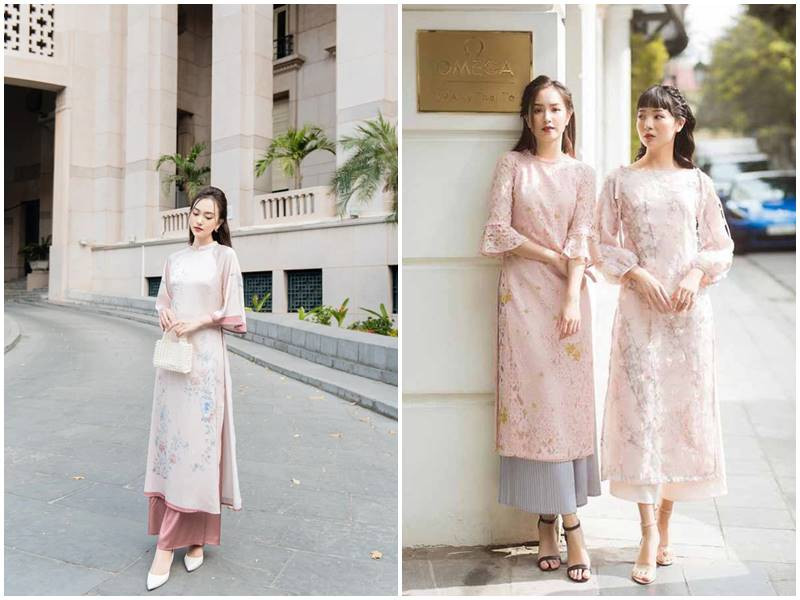 Lựa chọn màu sắc giày phù hợp với áo dài