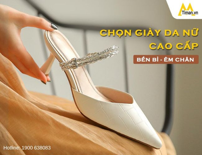 lựa chọn những mẫu giày da nữ đẹp chất lượng cao