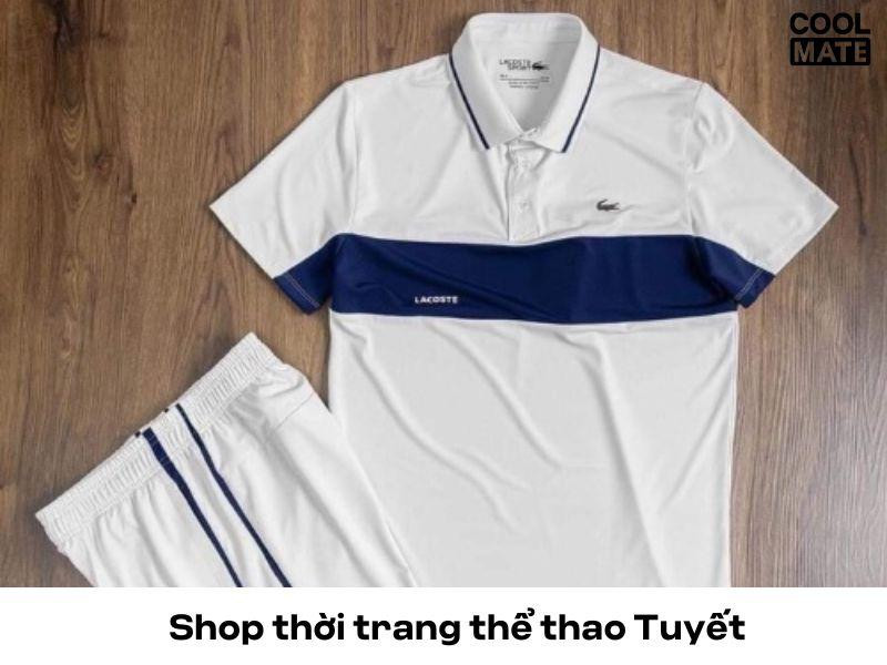 Mặt tiền cửa hàng thời trang thể thao Tuyết