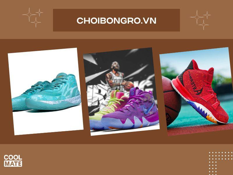 Mẫu giày bóng rổ với thiết kế hiện đại và đế ngoài bền bỉ tại Choibongro.vn