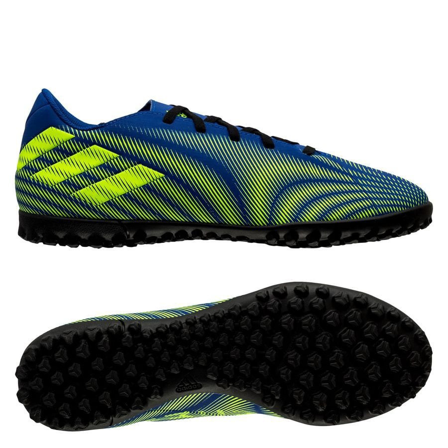 Mẫu giày đá bóng adidas Nemeziz .4 TF Superlative phối màu xanh vàng đen
