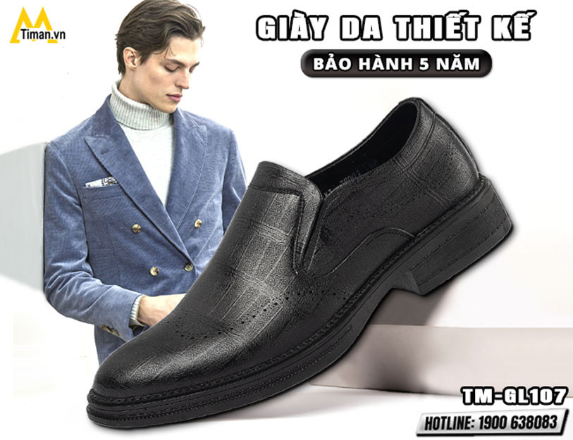 mẫu giày lười đẹp da lộn màu xanh cho quý ông