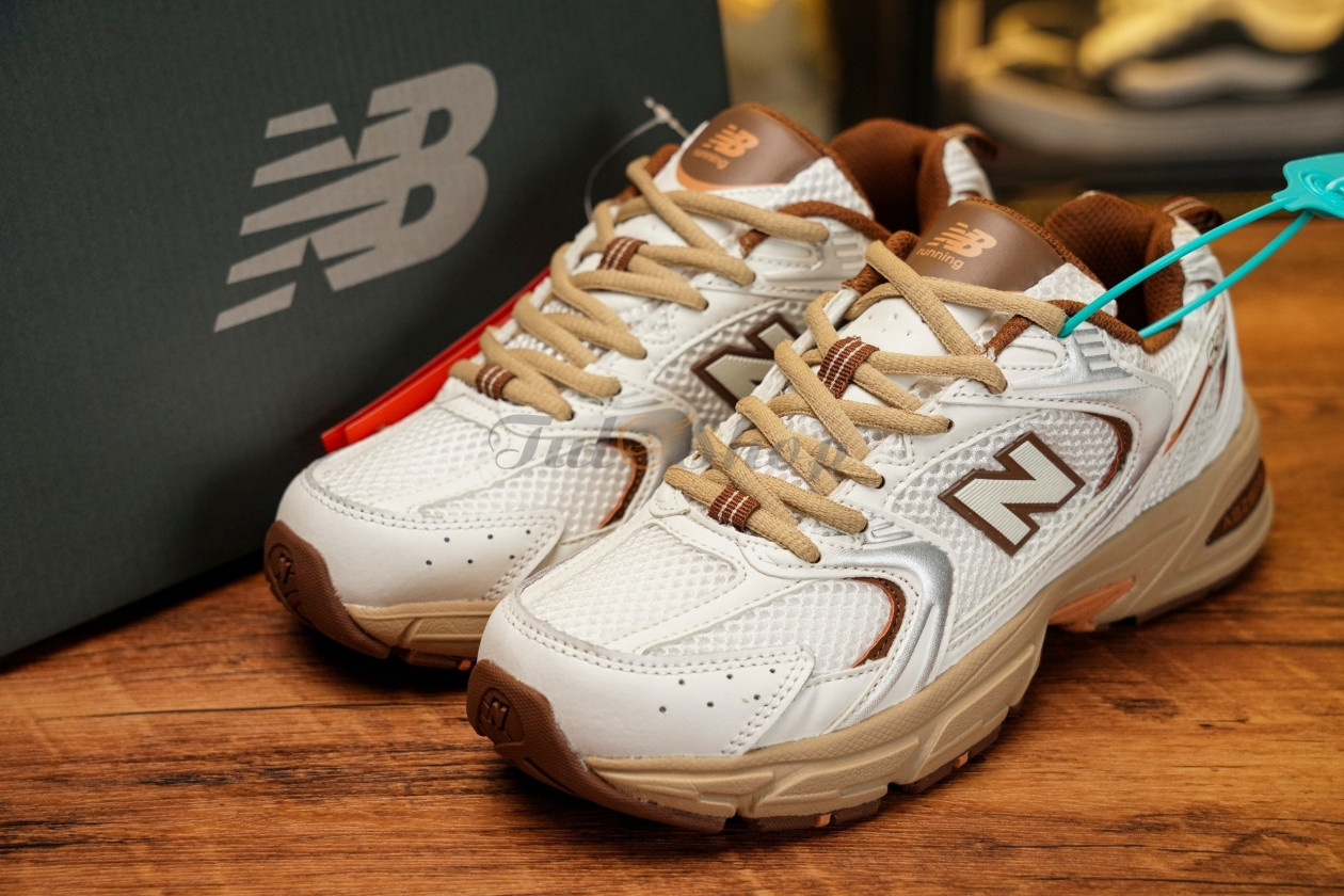 Mẫu giày New Balance 530 Niko White Brown năng động