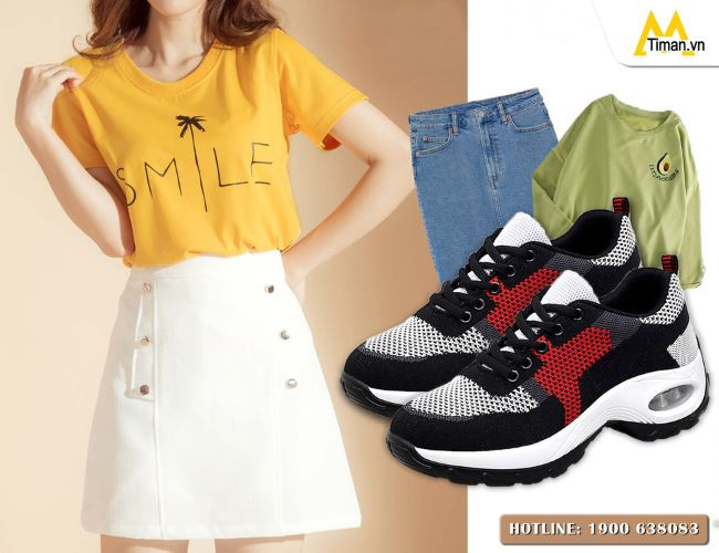 Mẫu giày thể thao nữ đẹp phối đồ sành điệu