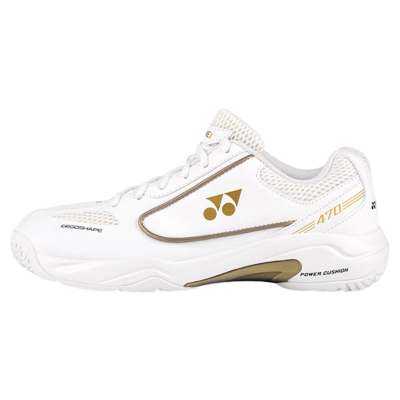 Mẫu giày Yonex SHB 470 trắng vàng năng động