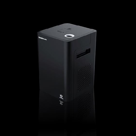 Máy tạo hiệu ứng pháo hoa, tượng trưng cho sự bùng nổ năng lượng khi mang giày chạy bộ Nike nữ