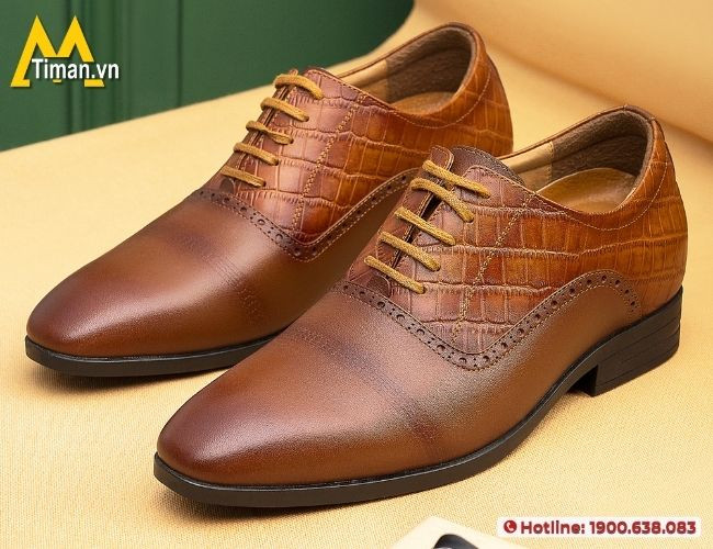 Mẹo chọn giày tây nam độn đế phù hợp