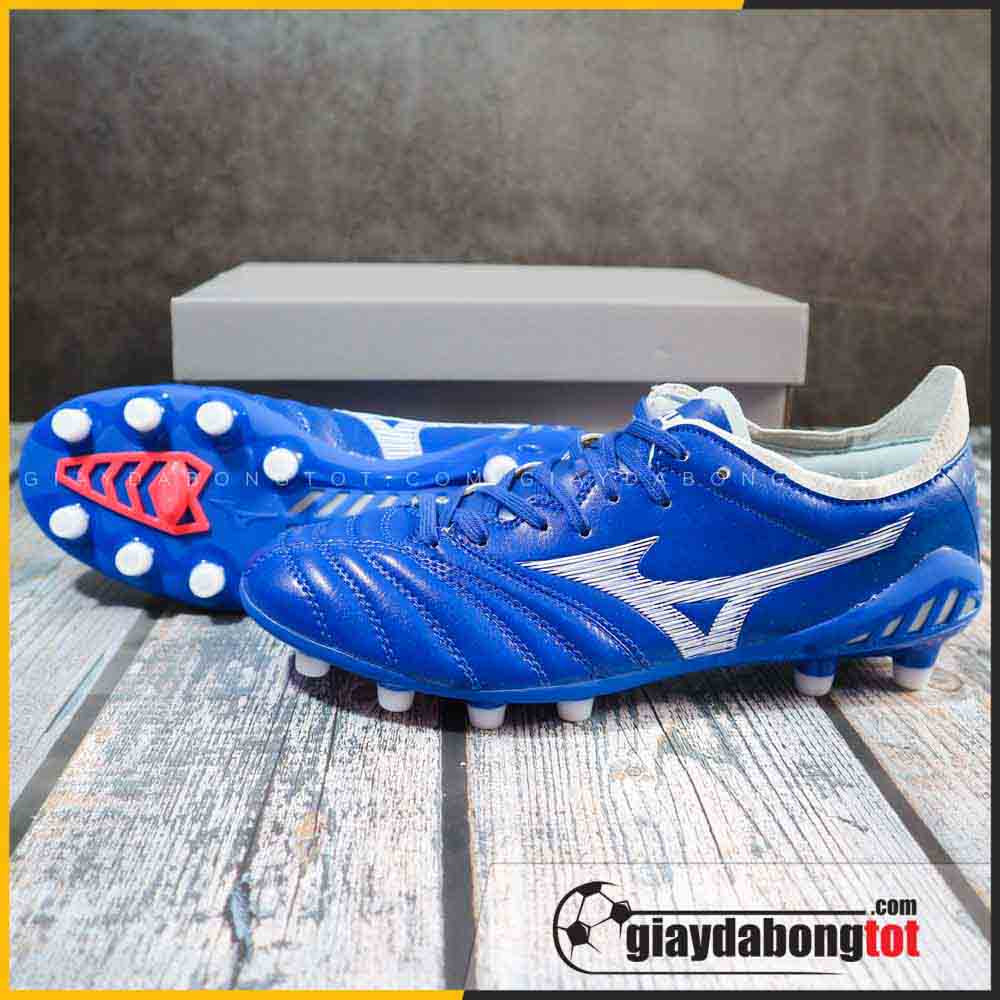 Mizuno Neo 3 FG xanh dương, mẫu giày đá bóng đinh FG giá rẻ chất lượng