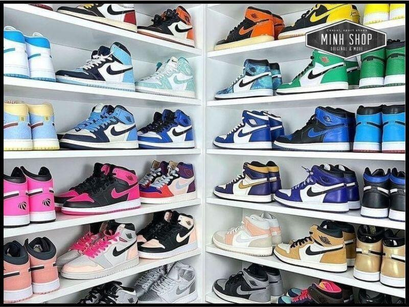 Một đôi giày Jordan nổi bật, minh họa cho câu hỏi giày Jordan của hãng nào.