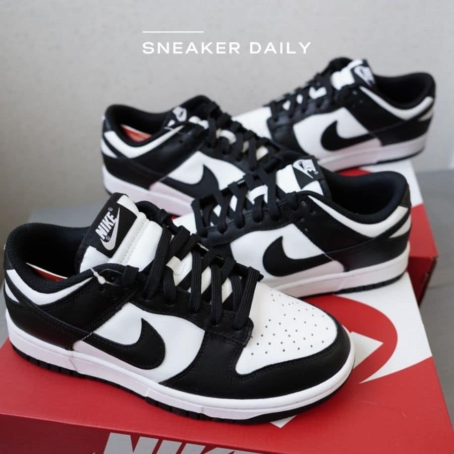 Một đôi Nike Dunk vừa vặn với size giày Nike Dunk chuẩn