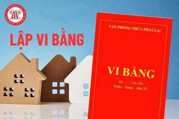 Người dân làm việc với Thừa phát lại