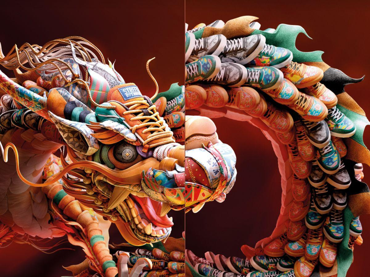 Người trẻ Việt Nam phối đồ phong cách với giày sneaker local brand mang họa tiết văn hóa