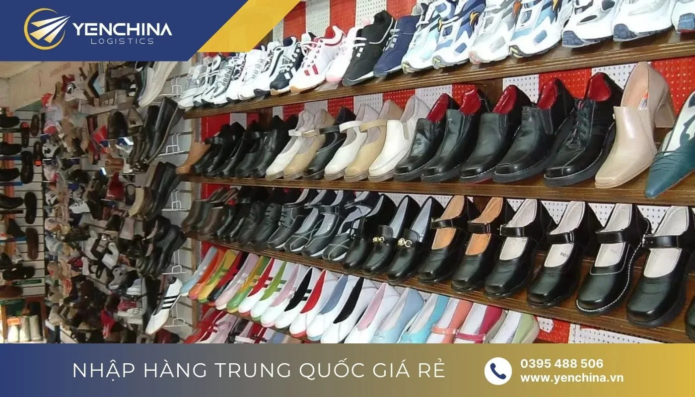 Nguồn hàng giày dép Quảng Châu tại các chợ đầu mối trong nước