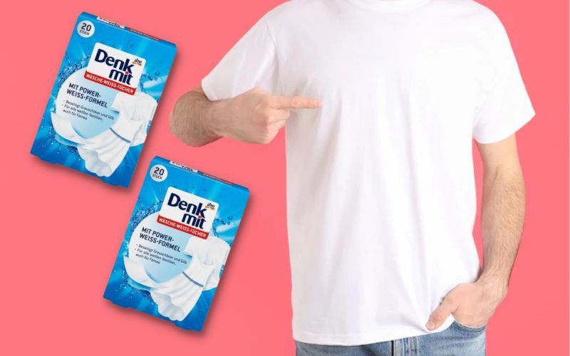 Những lưu ý khi dùng giấy tẩy trắng quần áo Denkmit