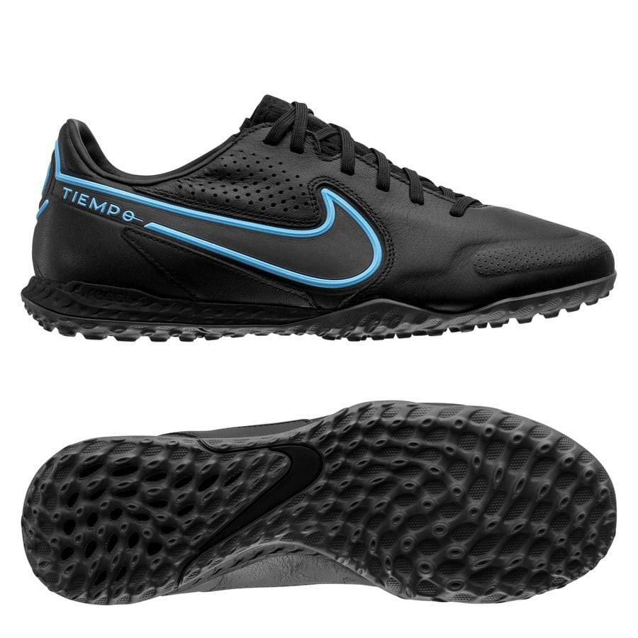 Nike Tiempo Legend 9 Pro TF Renew đen xanh hiện đại
