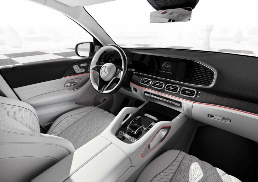 Nội thất Mercedes-Maybach S-Class Night Series bọc da Nappa cao cấp