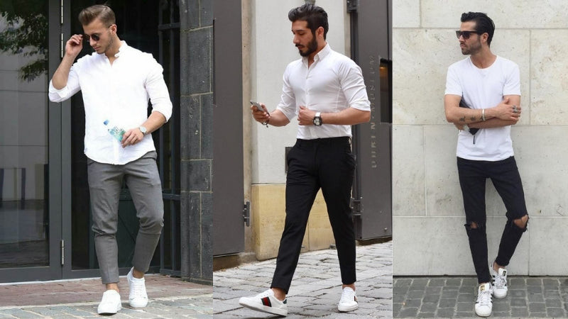 Phối đồ với giày sneaker dựa vào phong cách mong muốn