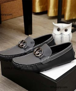 phong cách lịch lãm với giày lười gucci nam authentic màu nâu