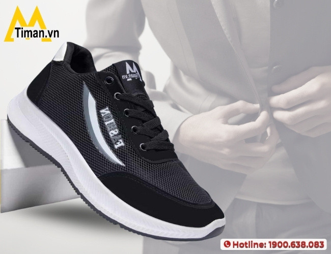 Phong cách lịch lãm với giày sneaker nam trung niên kết hợp sơ mi