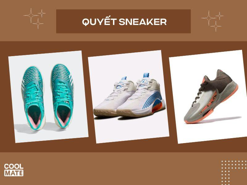 Quyet Sneaker - nơi trưng bày đa dạng các mẫu giày thể thao và bóng rổ