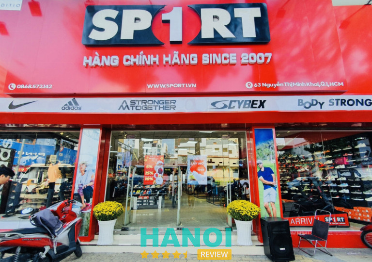 Siêu thị thể thao Sport1 cung cấp giày sneaker của nhiều thương hiệu lớn