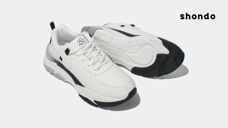 Sneaker S1 trắng đế ombre xám đen bền bỉ chống trượt, tăng chiều cao hiệu quả