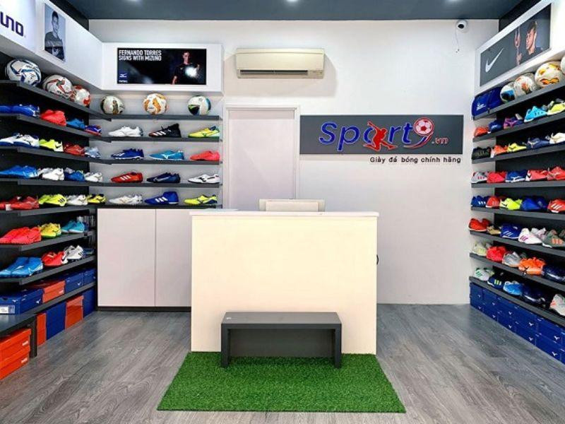 Sport9 là chỗ bán giày bóng đá uy tín với đa dạng sản phẩm