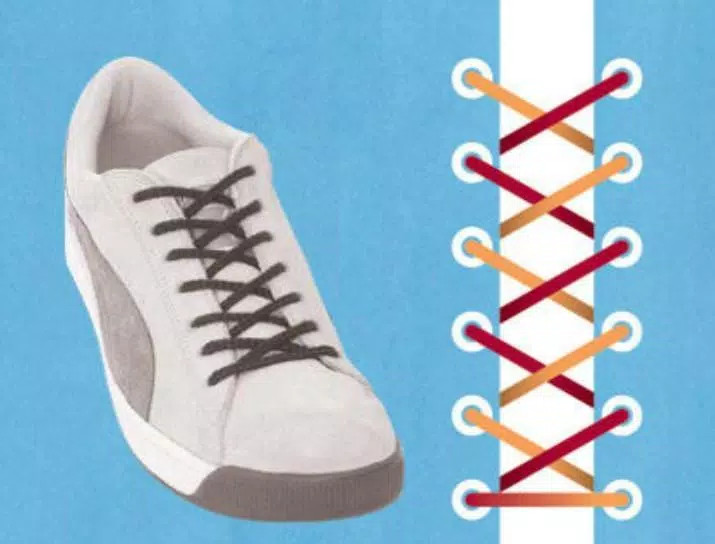 Thắt dây giày thể thao kiểu Display chuyên nghiệp