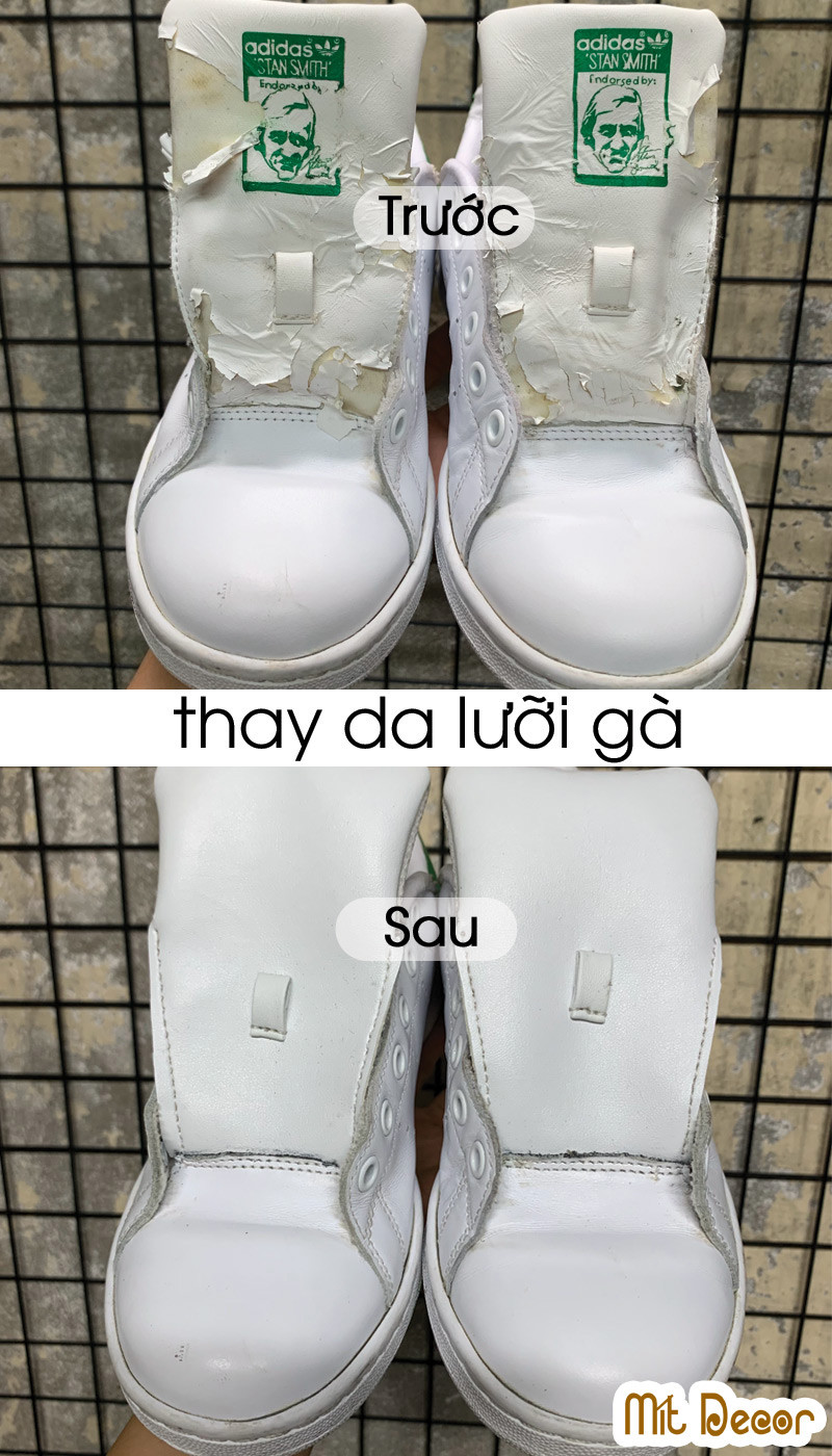 Thay da lưỡi gà khi bị tróc