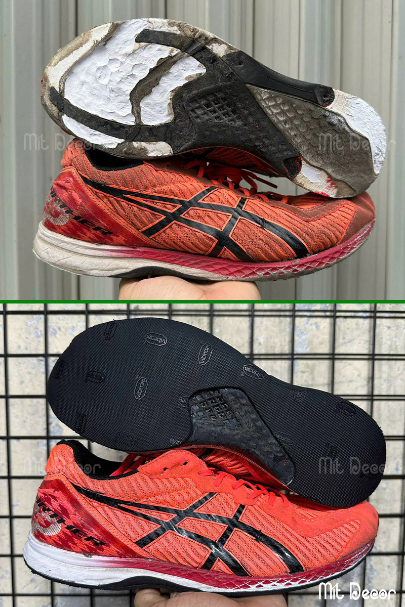 Thay đế giày Asics