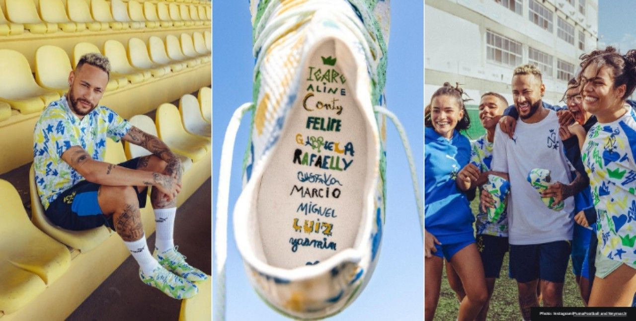 Thiết kế độc đáo của giày Puma Future Ultimate Instituto Neymar Jr